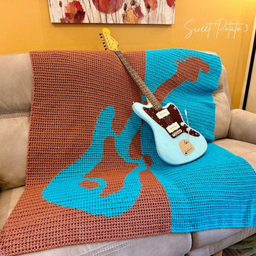 Electric Guitar Blanket