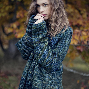 Mystery Green Sweater