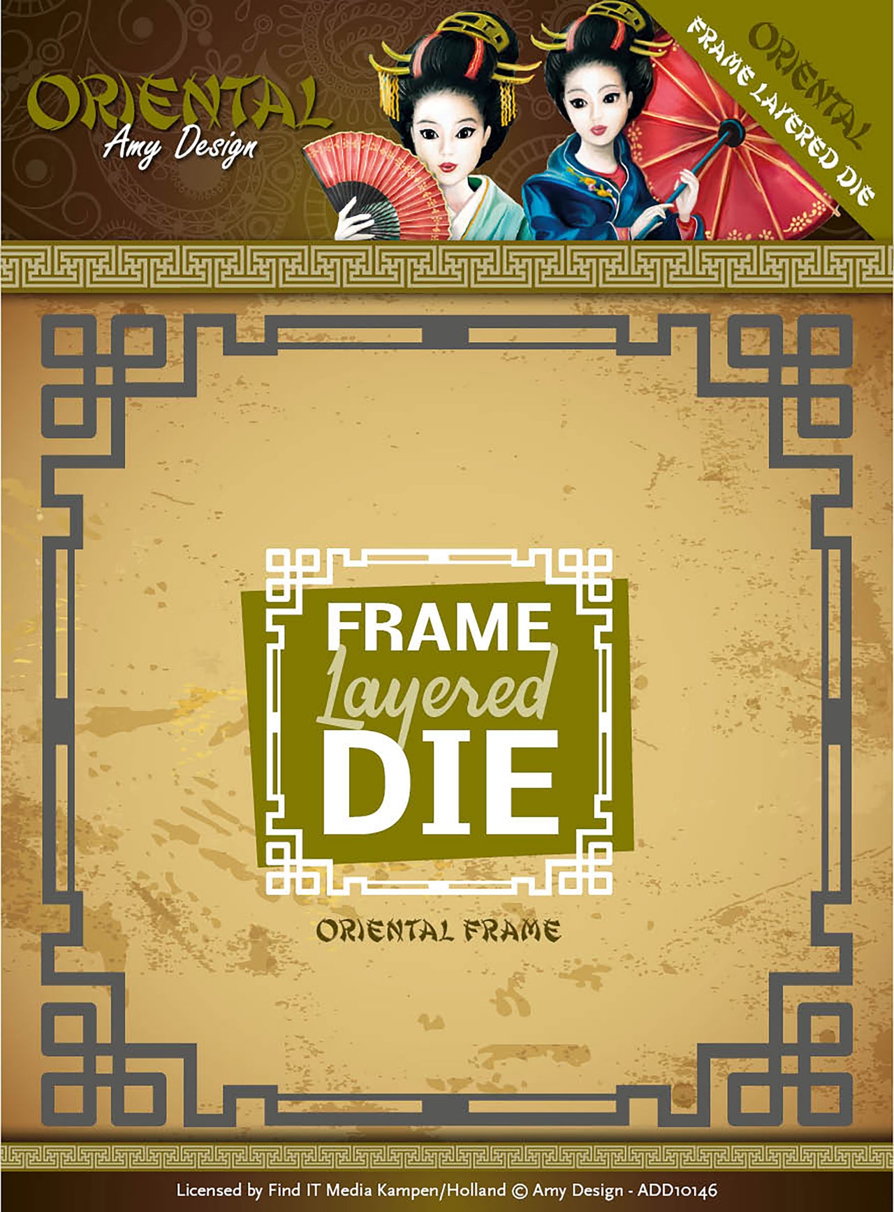 Find It Trading Amy Design Die - Layered Frames, Oriental