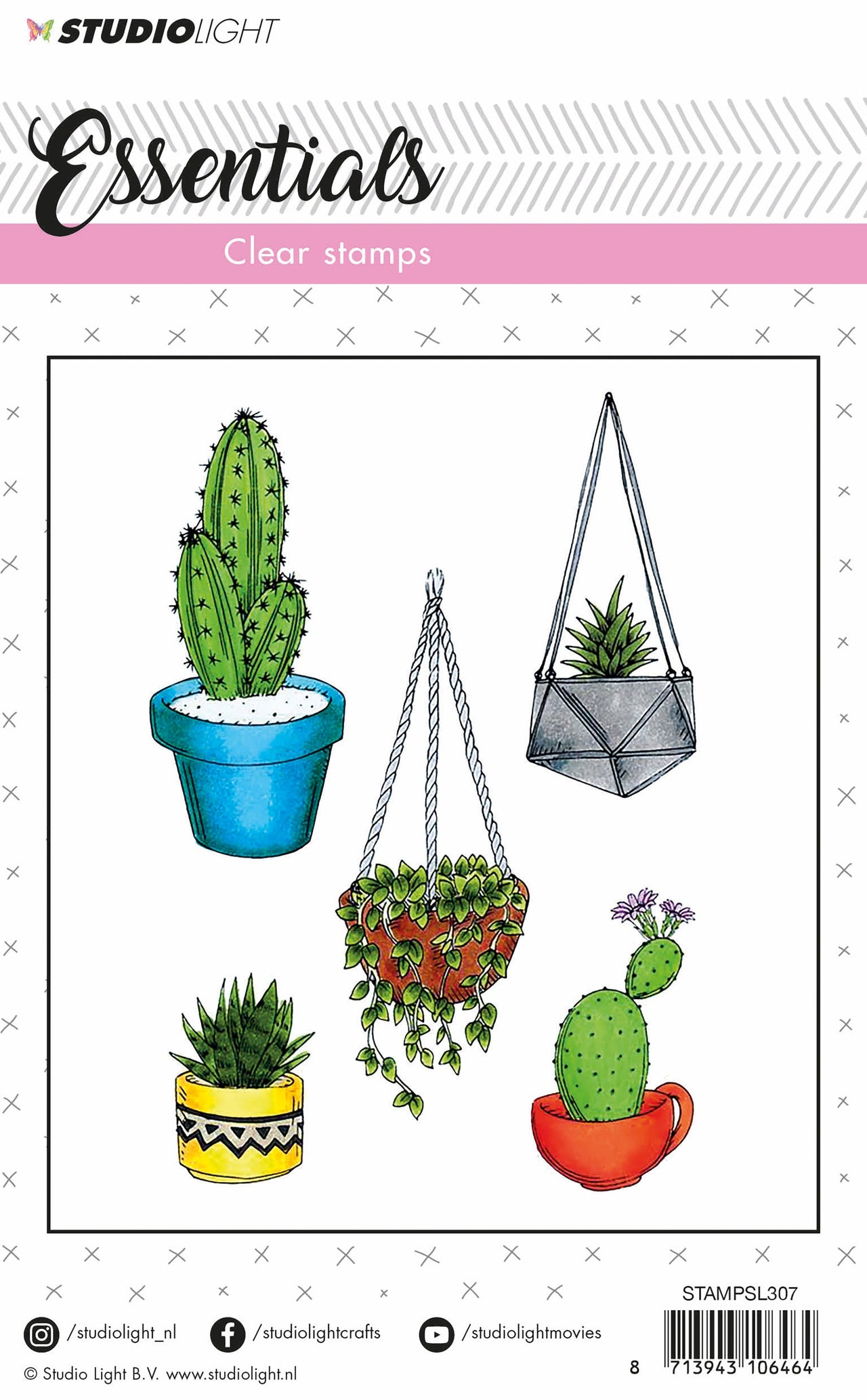 Studio Light Essentials A6 Stamps - 272831
