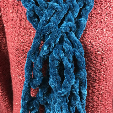 Easy Beginner's 30 Minute Scarf