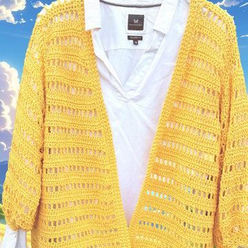 Marigold Crochet Cardigan