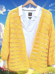 Marigold Crochet Cardigan