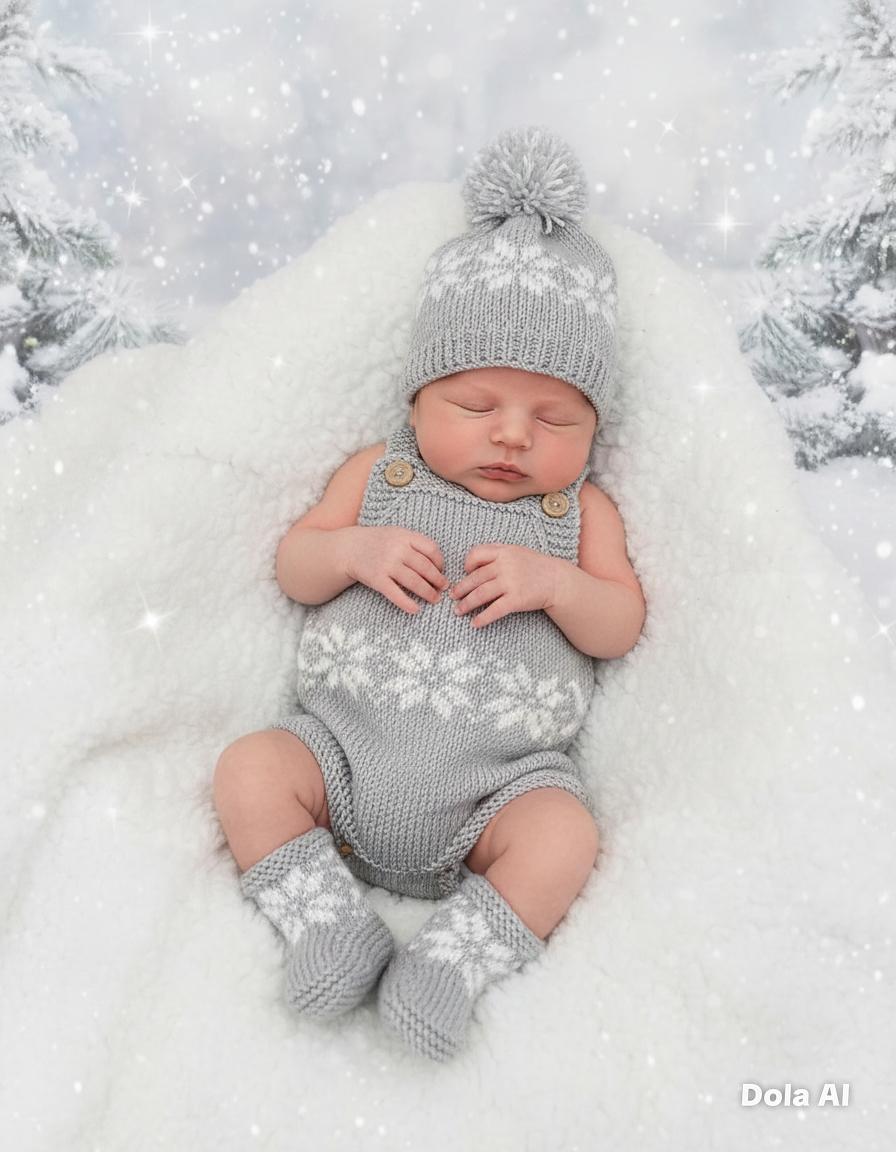 'Snowflake' 3 piece set