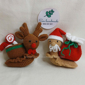 Rudo Snail- Crochet pattern - PDF file - English
