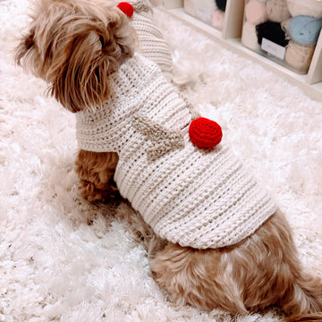 Rudolf Aran Dog Jumper