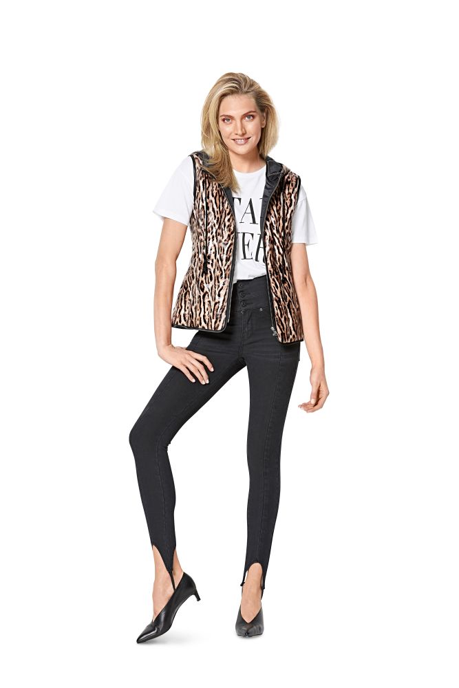 Burda Style Misses' Quilted Jacket B6337 - Paper Pattern, Size 8-18