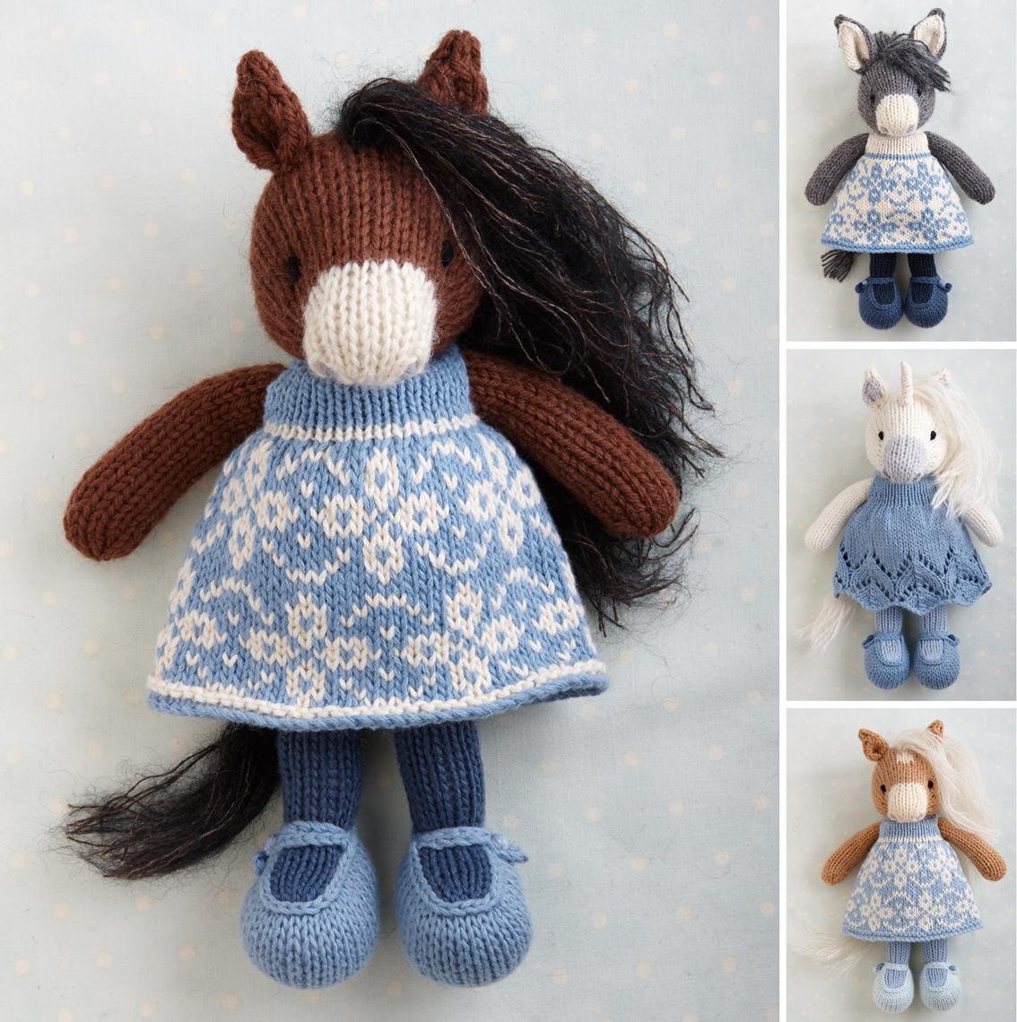 Horse/donkey/unicorn in a dress
