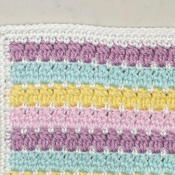 Easy Clusters Baby Blanket