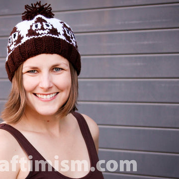 Poop Emoji Knit Hat