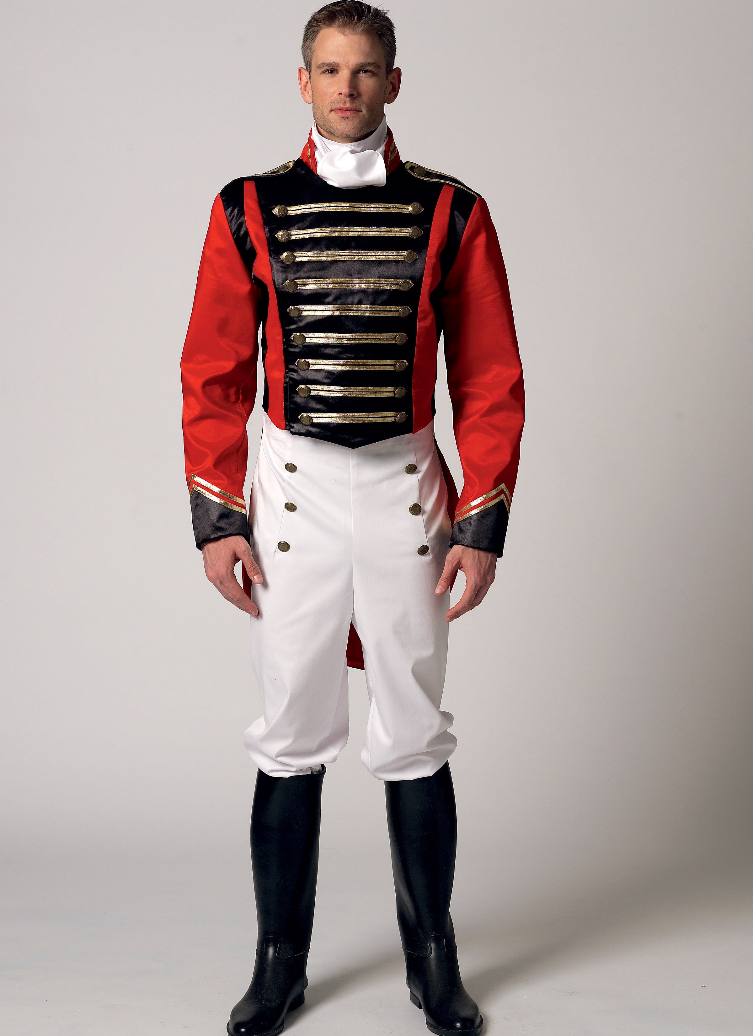 McCall's Men's Embellished Jacket, Pull-On Pants and Cravat M7457 - Sewing Pattern