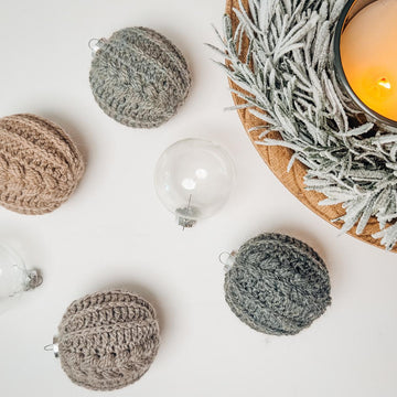 Autumn Wheat Bauble Ornament