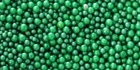 Dress My Craft Flower Pearls 1oz - Green