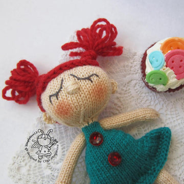 Toy for sleep. Doll for small babies