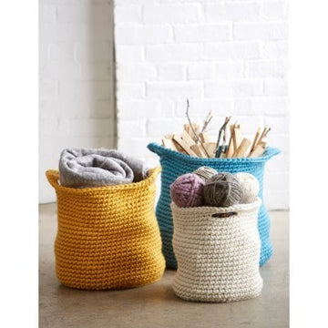Cache Baskets in Bernat Mega Bulky