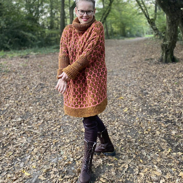 Oversized Honeycomb Tunic