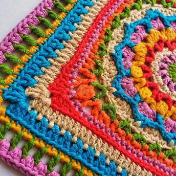 Bloom On By Granny Square 12"