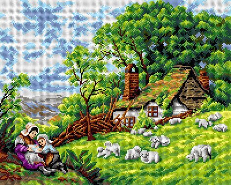 Orchidea May Time Tapestry Canvas - 2781M