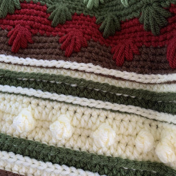 Vintage Christmas Blanket