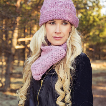 Cable knit Winter hat "Katarina"