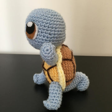 Crocheted squirtle