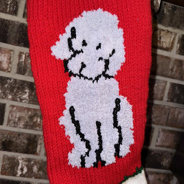 Golden Doodle stocking