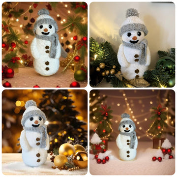 511- Snowman Crochet Pattern - 511