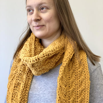 Winding Cables Scarf