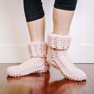 Bulky & Quick Crochet Socks