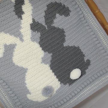Forever Friend Bunny Baby blanket