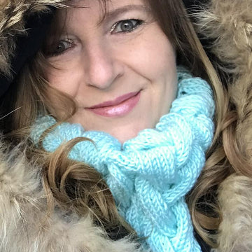 Cable Braid Neck Warmer