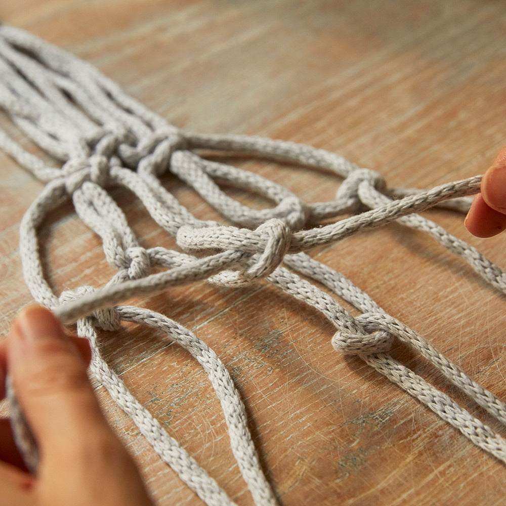 DMC Mindful Making The Exhale Plant Hanger Macrame Kit