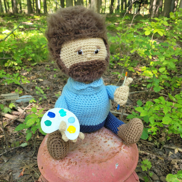 Bob Ross Stash Jar
