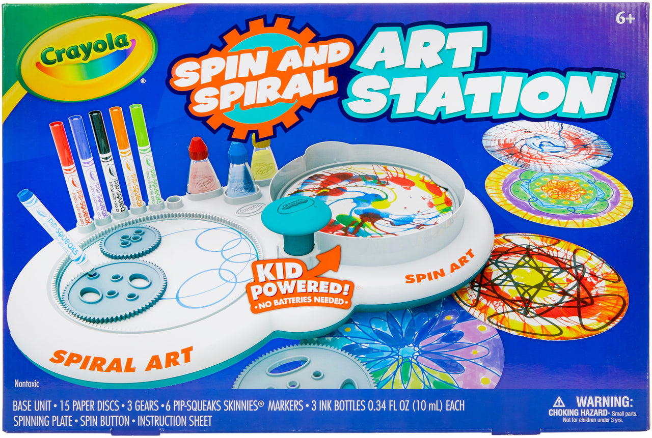 Crayola Spin And Spiral Art Station - 604052