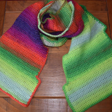 Retro Panel Scarf