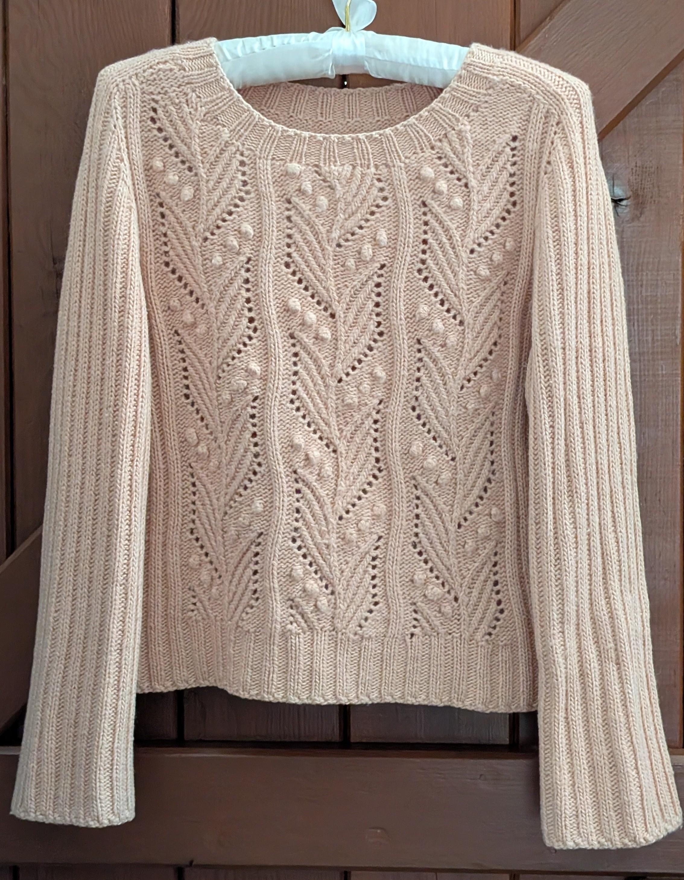 Blossom Iris Sweater