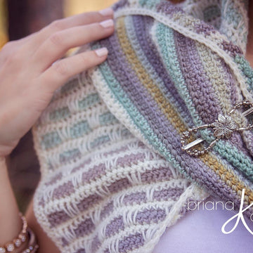 Brick and Mortar Shawl Crochet