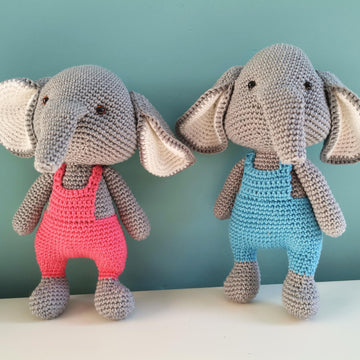 Amigurumi elephant