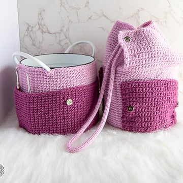 2 in 1 Yarn Storage Bucket