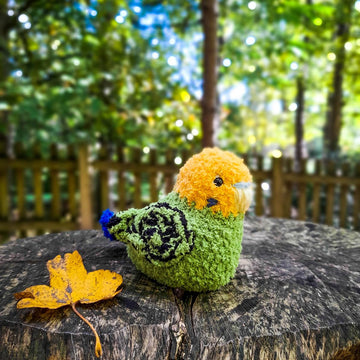 Low-Sew Chubby Baby Budgie Plushie