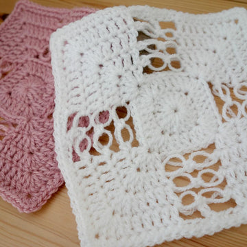 Solomon's Cross Afghan Square
