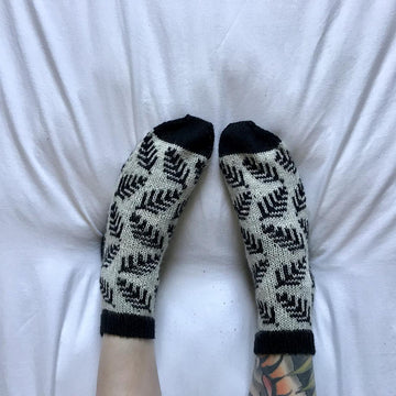 Wandering Fern Socks