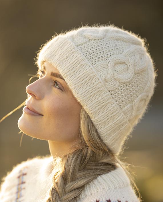Breida Hat in Viking Garn Viking Wool - Downloadable PDF