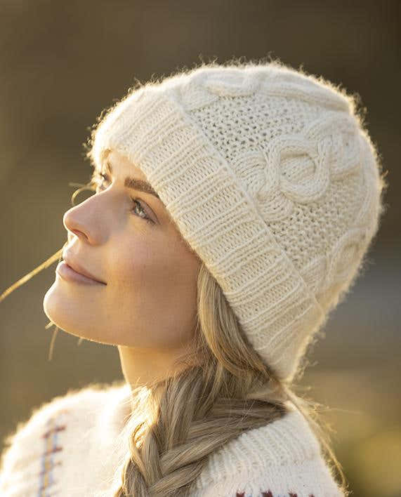 Breida Hat in Viking Garn Viking Wool - Downloadable PDF