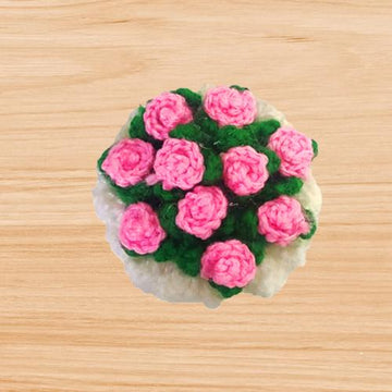 Crochet flowers bouquot pattern