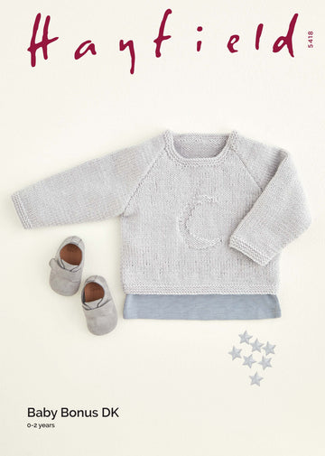 Top in Hayfield Baby Bonus DK - 5418 - Downloadable PDF