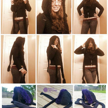 Renaissance Elvin Hippie Scoodie