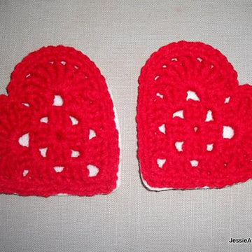 Heart Coaster or Applique