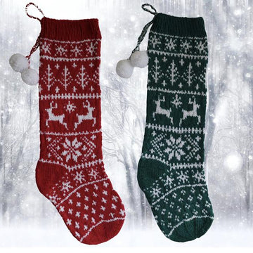Reindeer Christmas Stocking