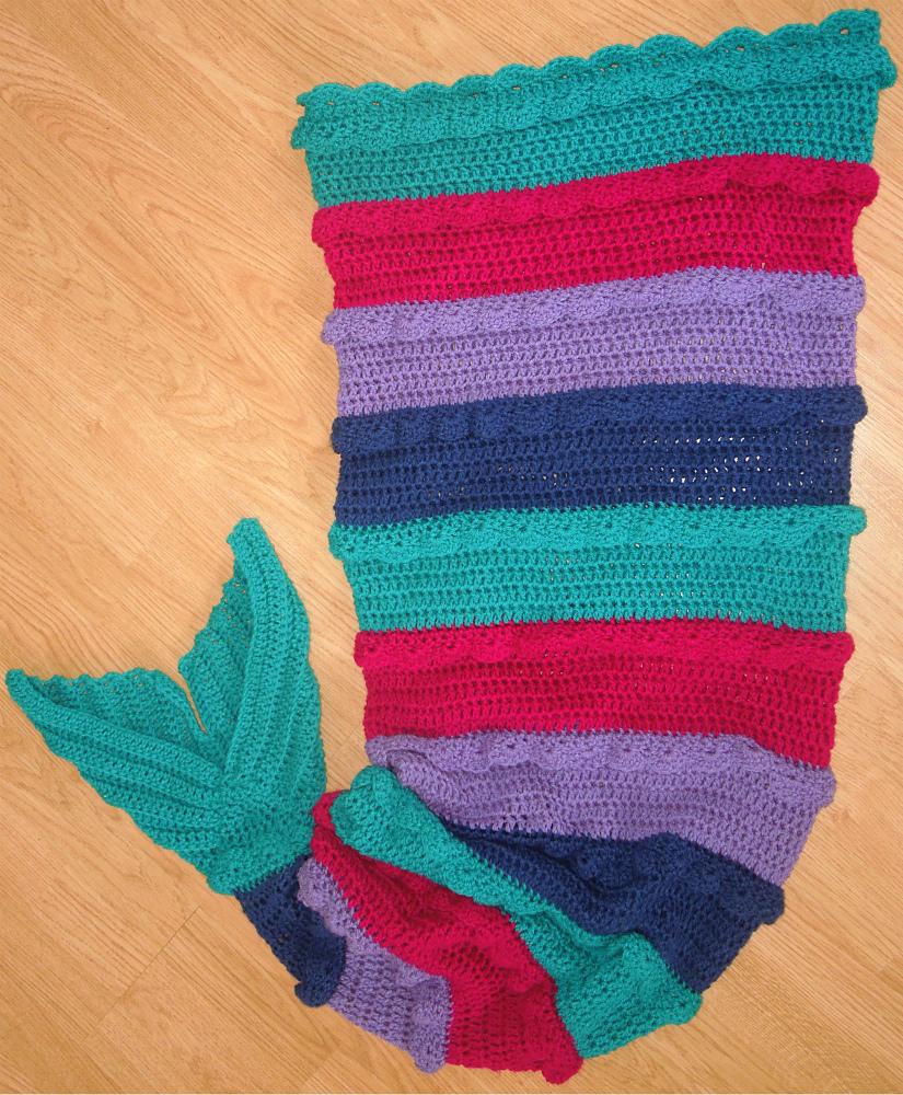 Mermaid Tail Blanket
